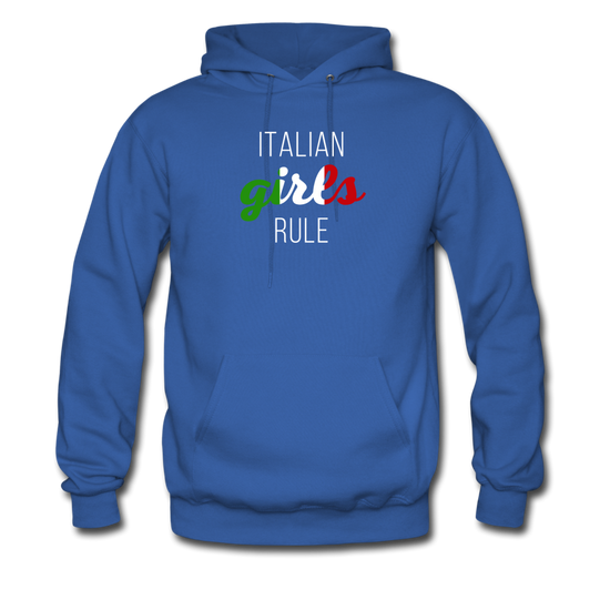 Italian girls rule Unisex Hoodie - royal blue