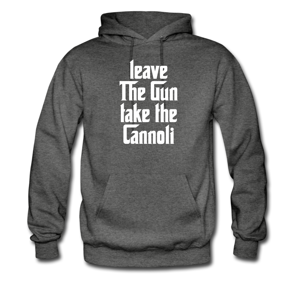 Leave The Gun Take The Cannolis Unisex Hoodie - black