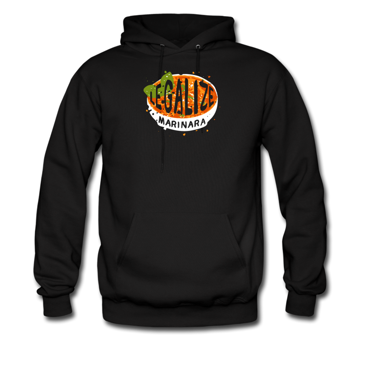 Legalize marinara Italians Unisex Hoodie - black