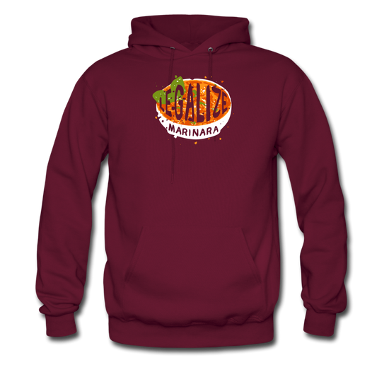 Legalize marinara Italians Unisex Hoodie - burgundy