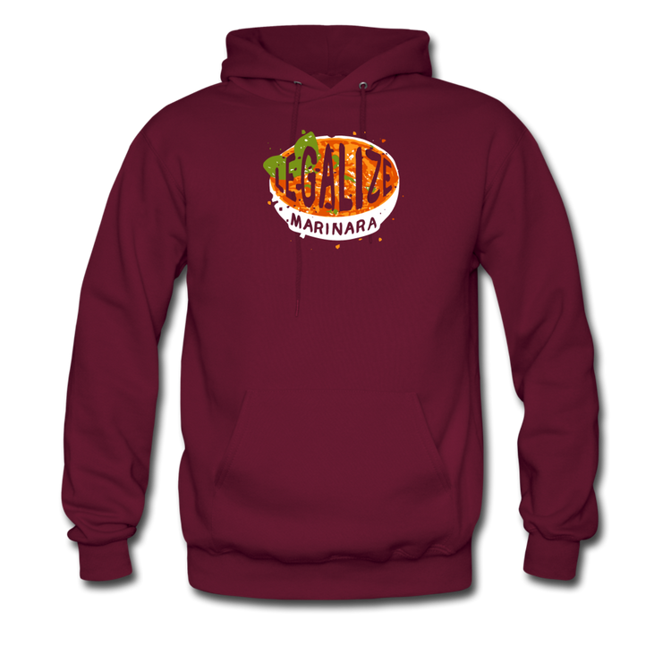 Legalize marinara Italians Unisex Hoodie - burgundy