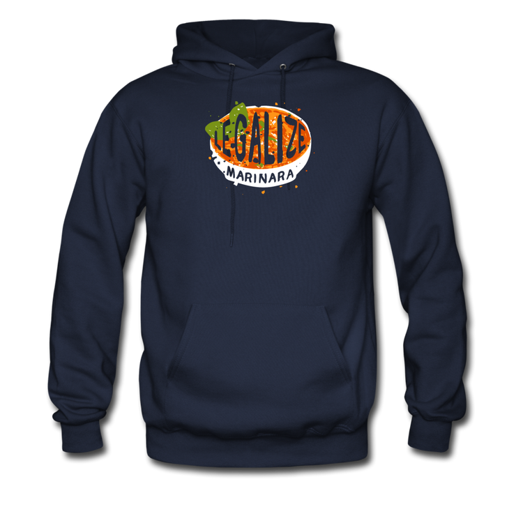 Legalize marinara Italians Unisex Hoodie - navy