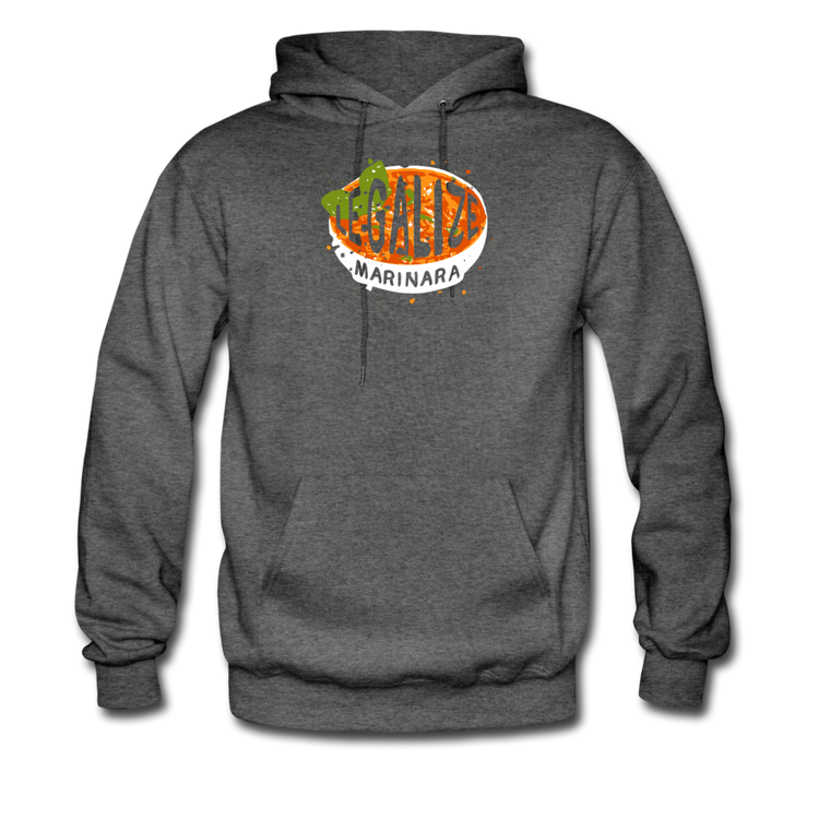 Legalize marinara Italians Unisex Hoodie - charcoal gray