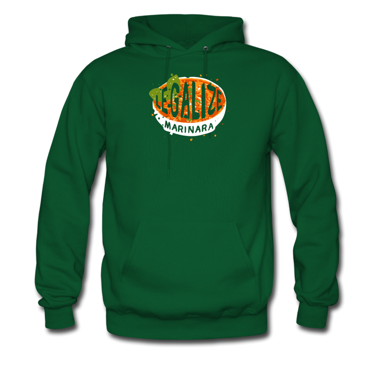 Legalize marinara Italians Unisex Hoodie - forest green