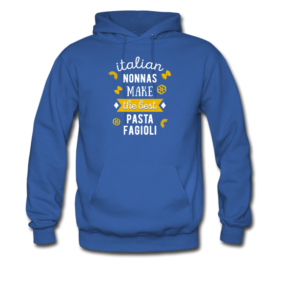 Italian nonnas make the best pasta fagioli Unisex Hoodie - royal blue