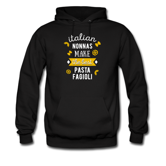 Italian nonnas make the best pasta fagioli Unisex Hoodie - black