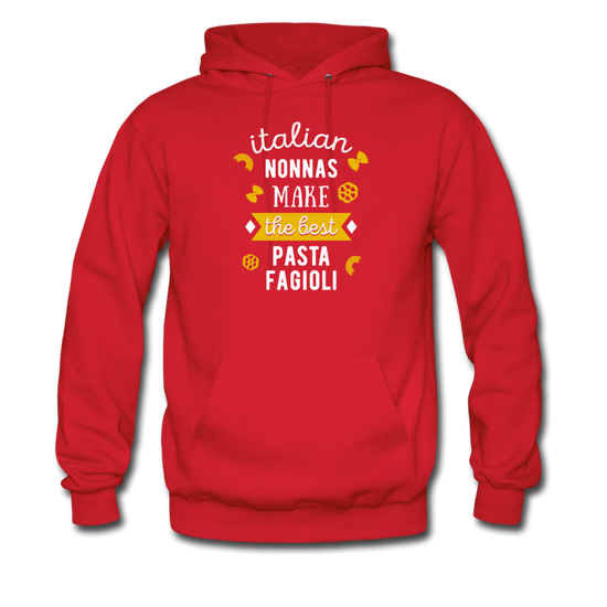 Italian nonnas make the best pasta fagioli Unisex Hoodie - red