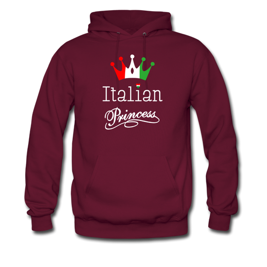 Italian Princes Unisex Hoodie - burgundy