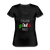 Italian girls rule Women's V-neck T-shirt - black
