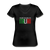 I'm not yelling I'm Italian Women's V-neck T-shirt - black