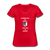 American by birth Italian by heart Women's V-neck T-shirt - black