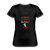 So sexy, So Italian Women's V-neck T-shirt - black