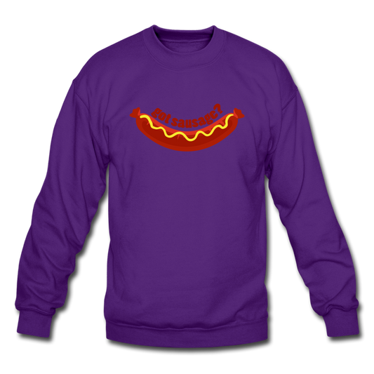 Got Sausage? Crewneck Sweatshirt - purple