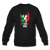 Italian Pride Crewneck Sweatshirt - black