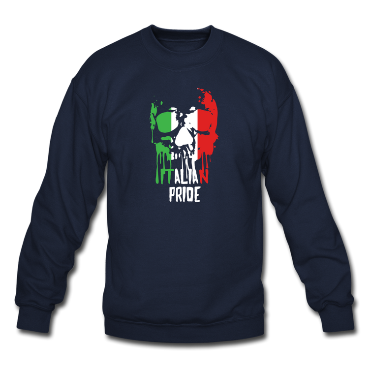 Italian Pride Crewneck Sweatshirt - navy