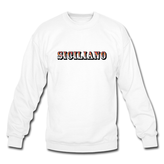 Siciliano Crewneck Sweatshirt - white