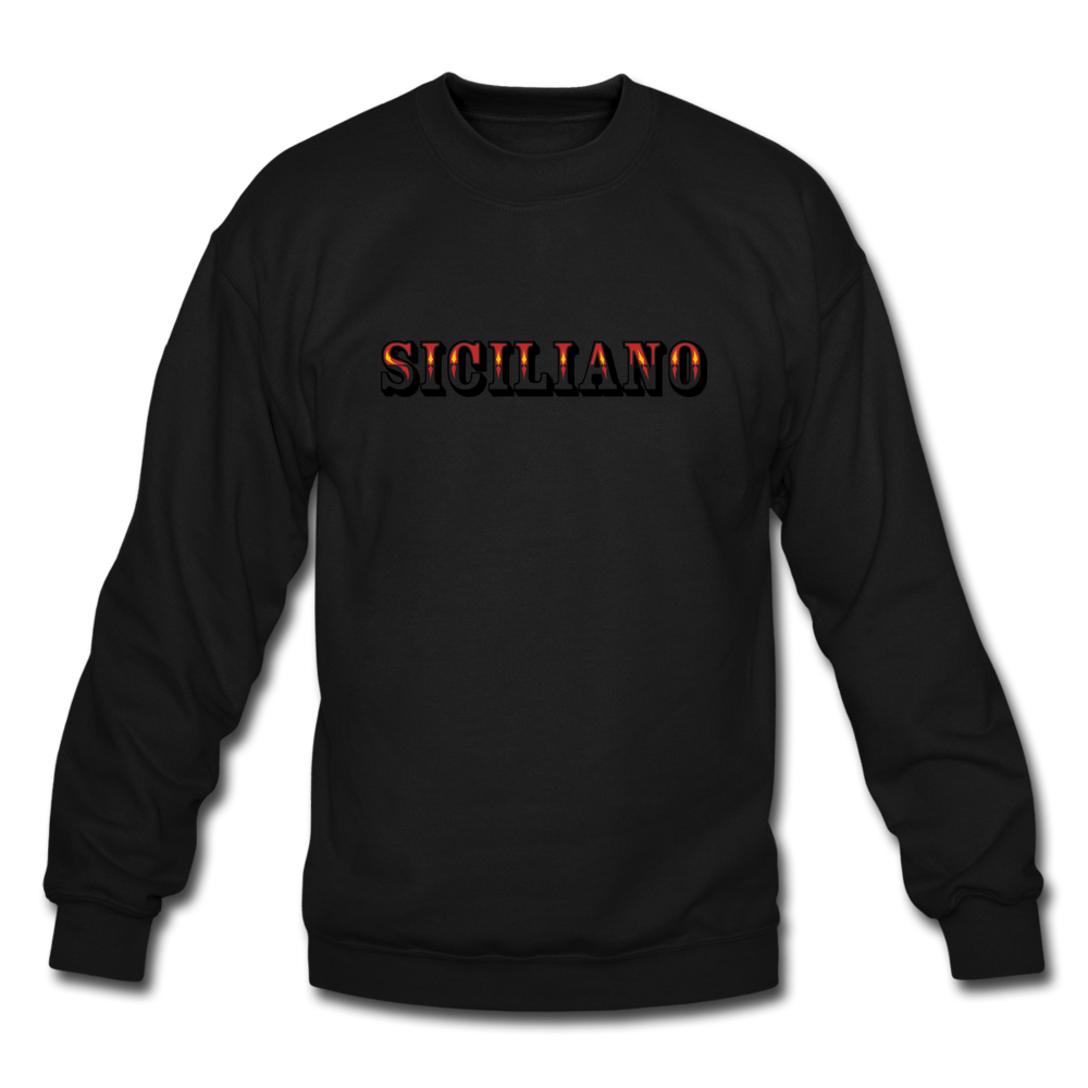 Siciliano Crewneck Sweatshirt - black