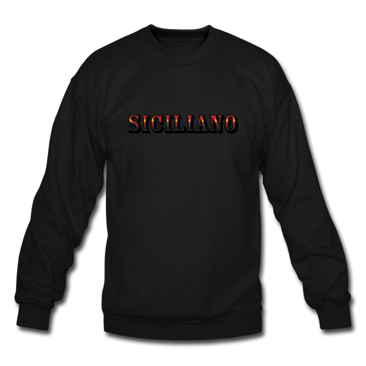 Siciliano Crewneck Sweatshirt - black