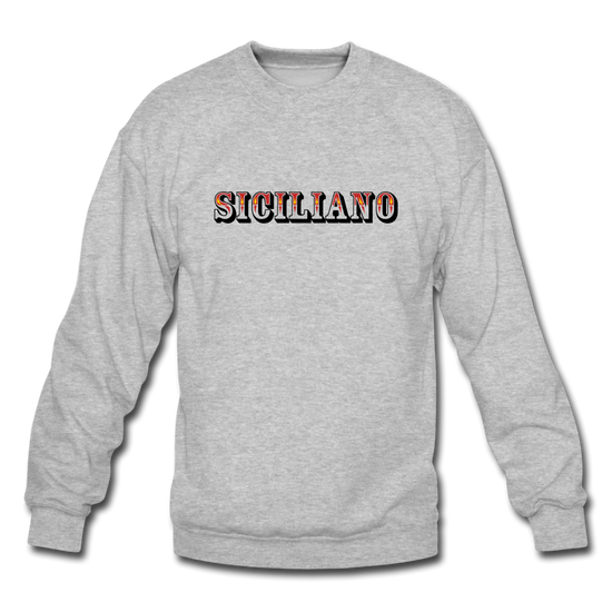 Siciliano Crewneck Sweatshirt - heather gray