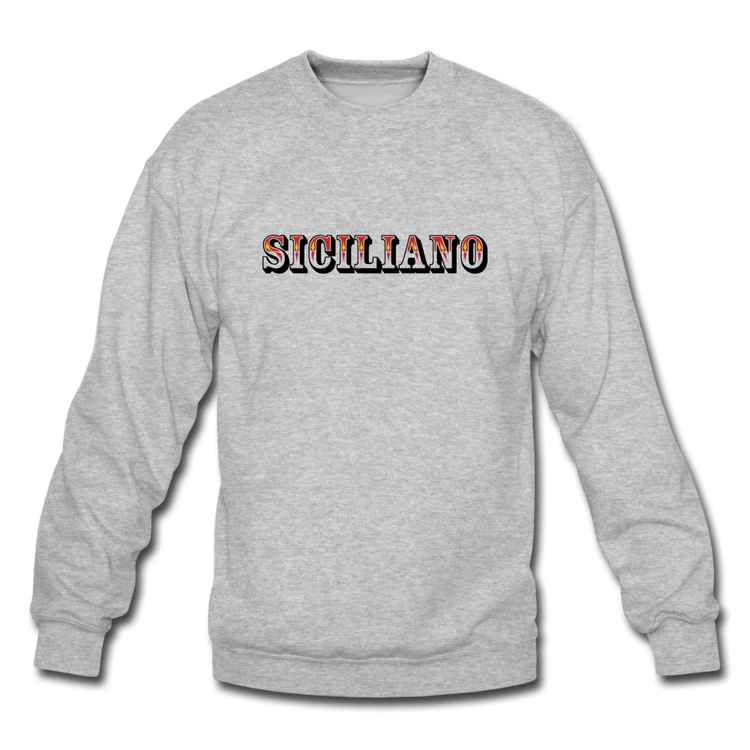 Siciliano Crewneck Sweatshirt - heather gray