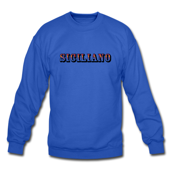 Siciliano Crewneck Sweatshirt - royal blue