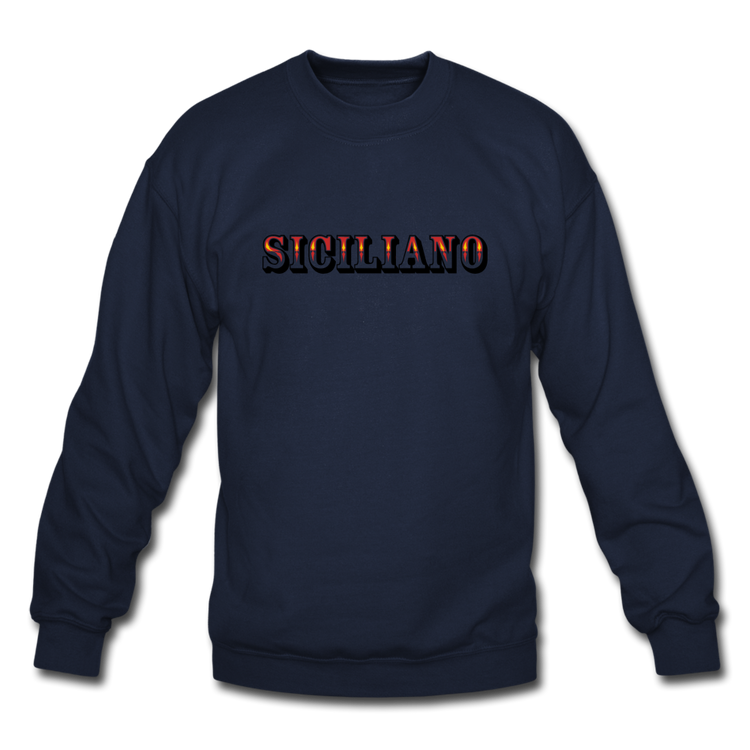 Siciliano Crewneck Sweatshirt - navy