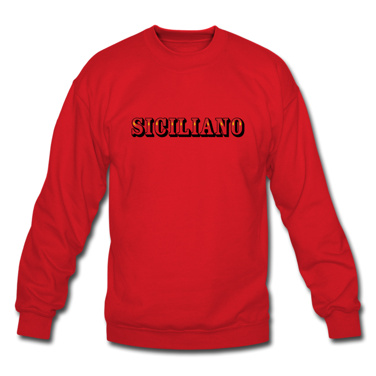 Siciliano Crewneck Sweatshirt - red