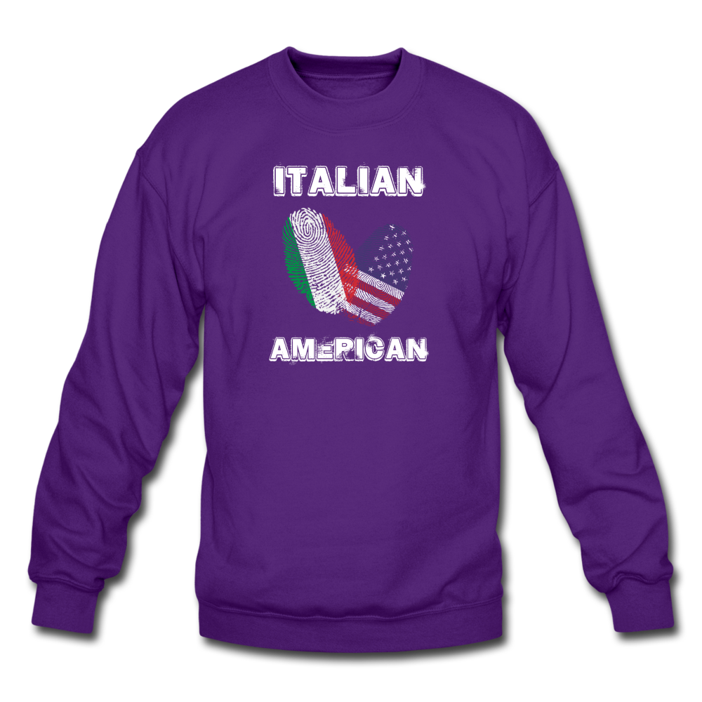 Italian American Crewneck Sweatshirt - black