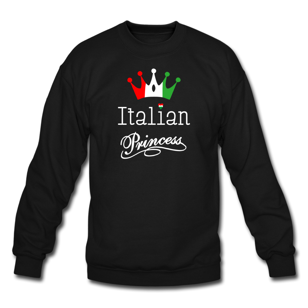 Italian Princes Crewneck Sweatshirt - black