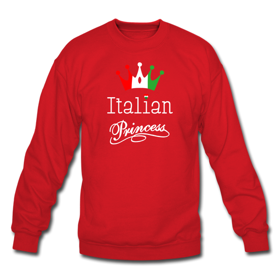 Italian Princes Crewneck Sweatshirt - red