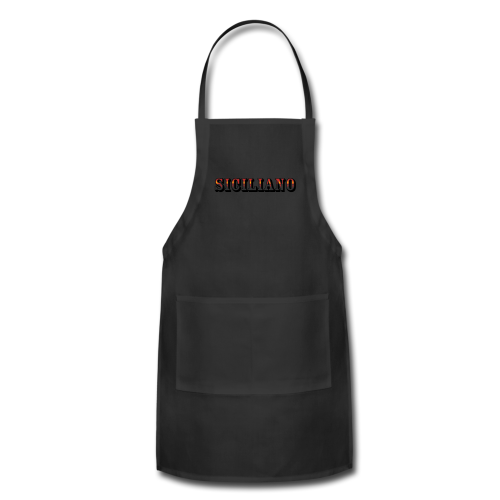 Siciliano Apron - black