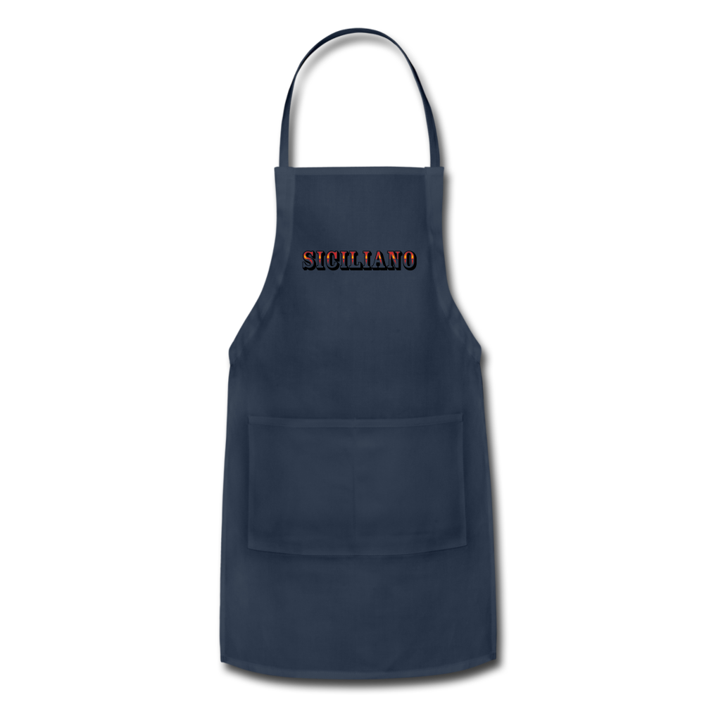 Siciliano Apron - navy