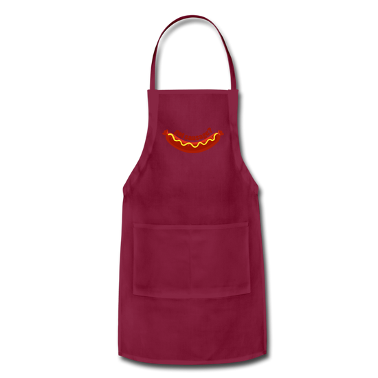 Got Sausage? Apron - burgundy