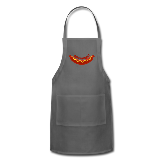 Got Sausage? Apron - charcoal