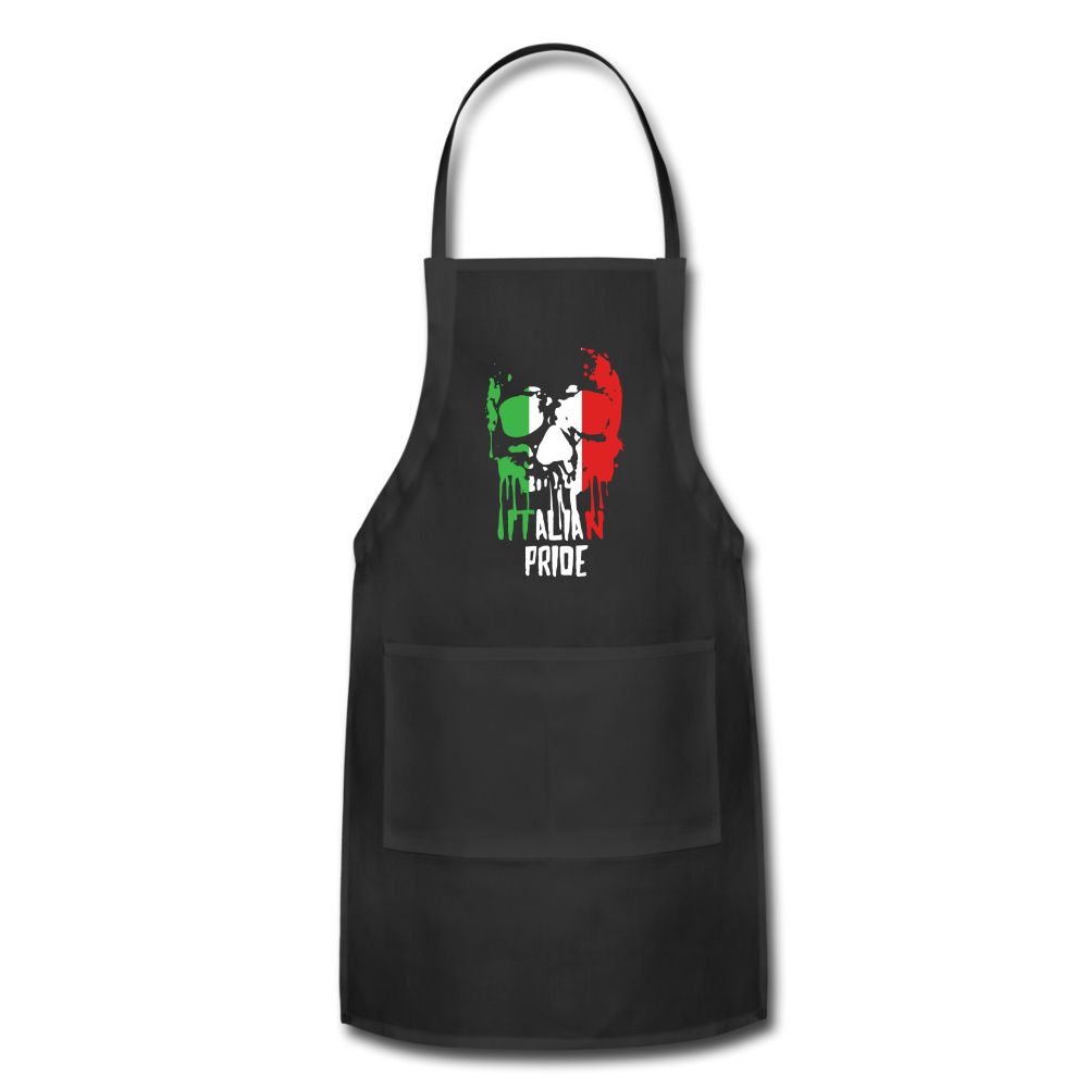 Italian Pride Apron - black