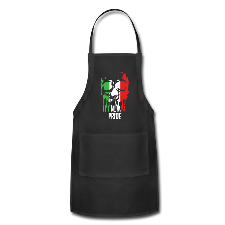 Italian Pride Apron - black