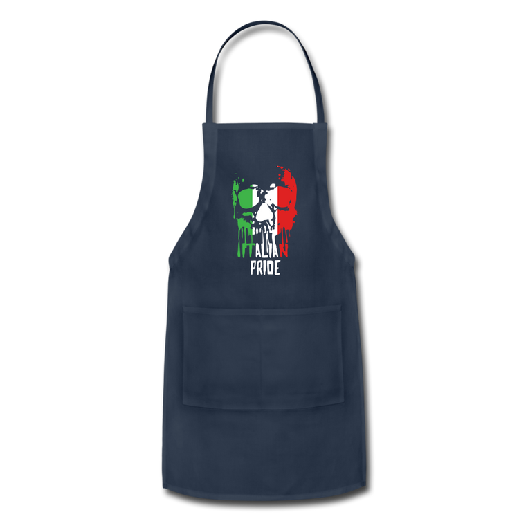 Italian Pride Apron - navy