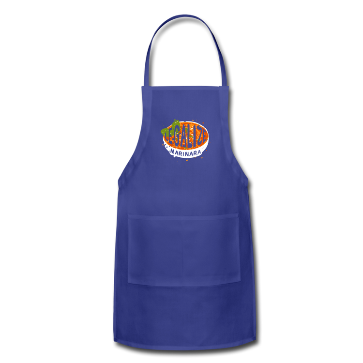 Legalize marinara Italians Apron - royal blue