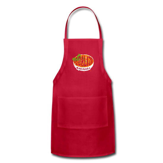 Legalize marinara Italians Apron - red