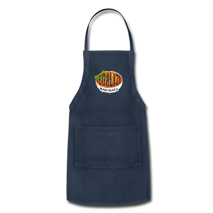 Legalize marinara Italians Apron - navy