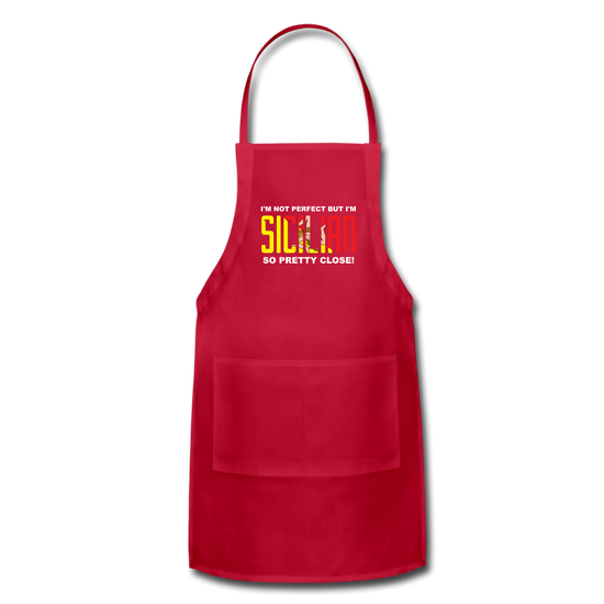 I'm not perfect but I'm Sicilian. So pretty close Apron - red