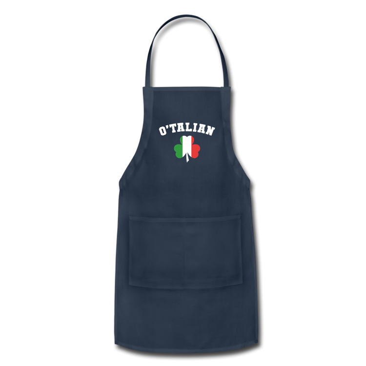 O'talian St. Patrick's Apron - navy