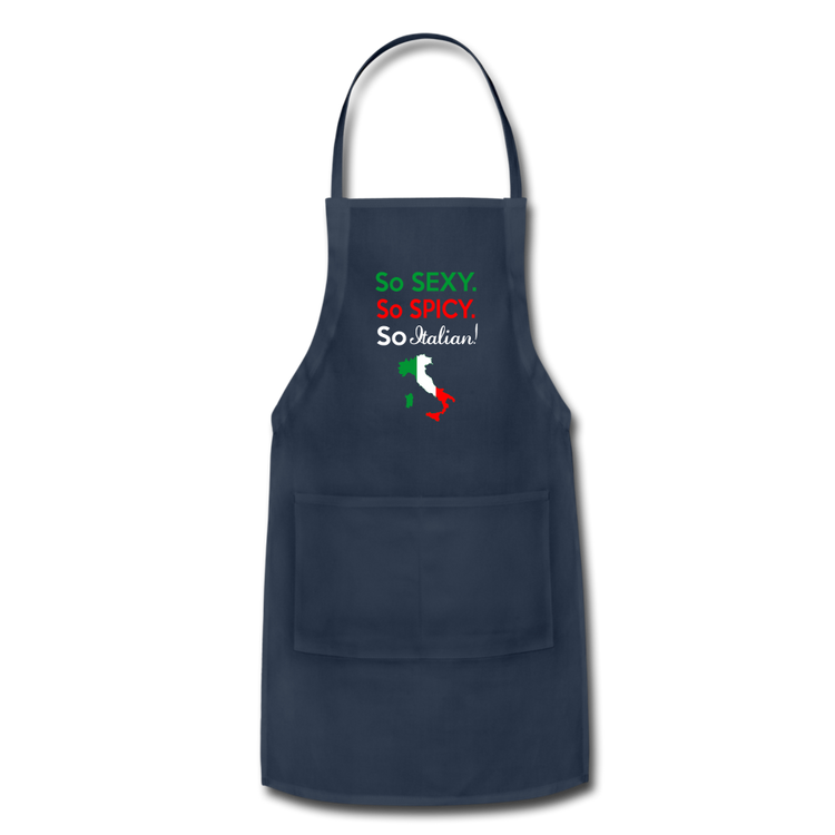 So sexy, So Italian Apron - navy