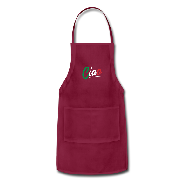 Ciao Apron - burgundy