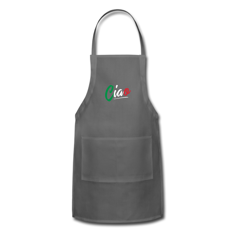 Ciao Apron - charcoal