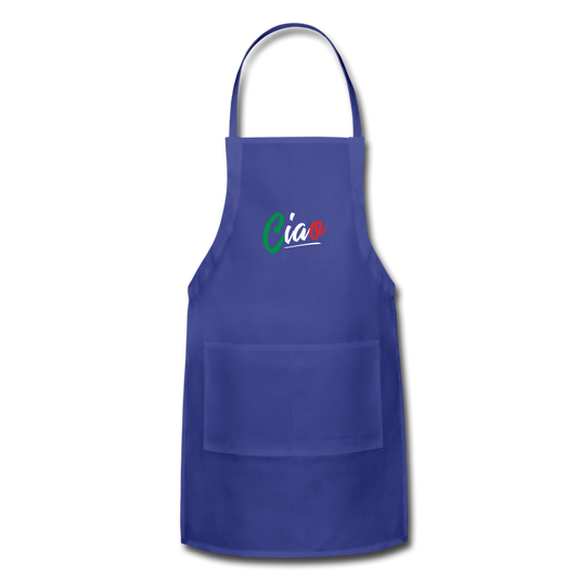 Ciao Apron - royal blue