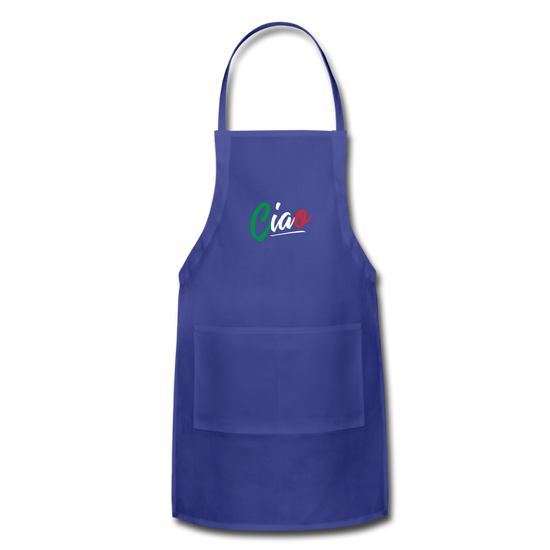 Ciao Apron - royal blue