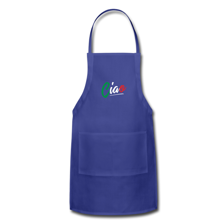 Ciao Apron - royal blue