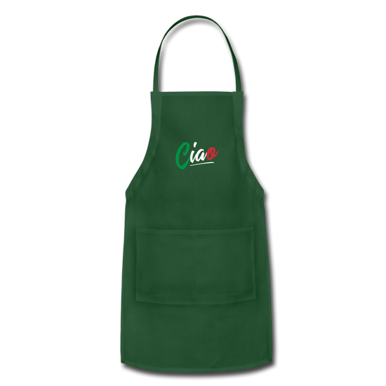 Ciao Apron - forest green