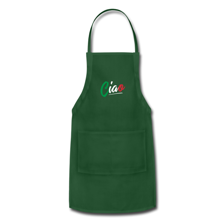 Ciao Apron - forest green